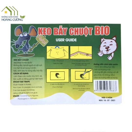 KEO BẪY CHUỘT BIO