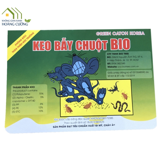 KEO BẪY CHUỘT BIO