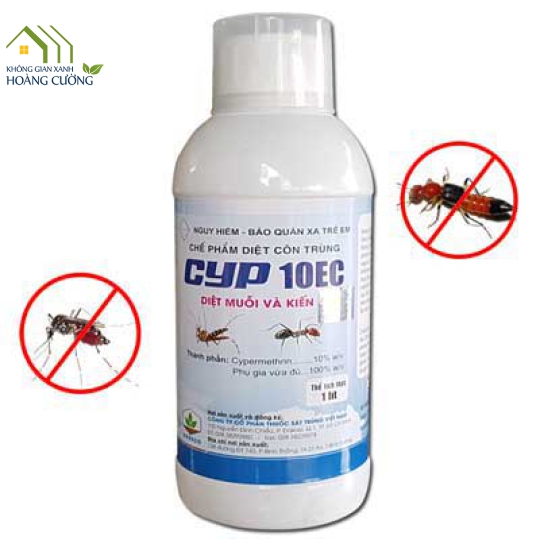 Thuốc diệt muỗi và kiến Cyp 10EC 1000ml