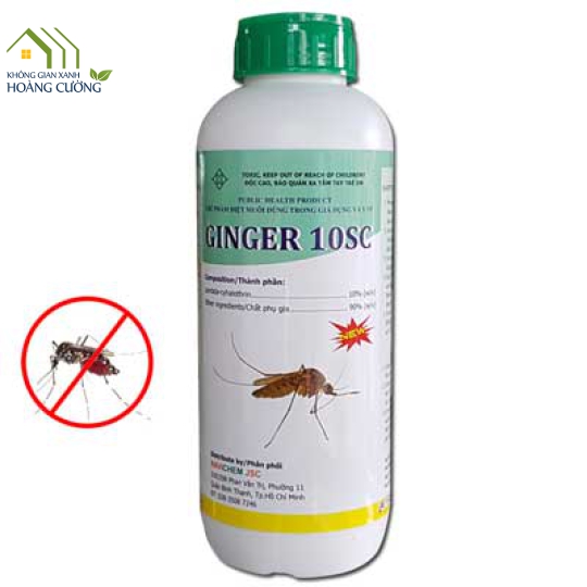 Thuốc diệt muỗi Ginger 10SC 1000ml