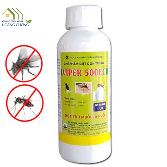 Thuốc diệt muỗi và ruồi Viper 500EC 1000ml