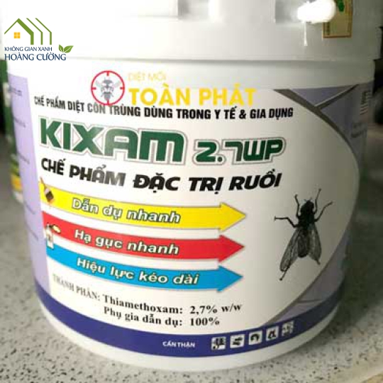 Thuốc diệt ruồi Kixam 2.7WP 400g